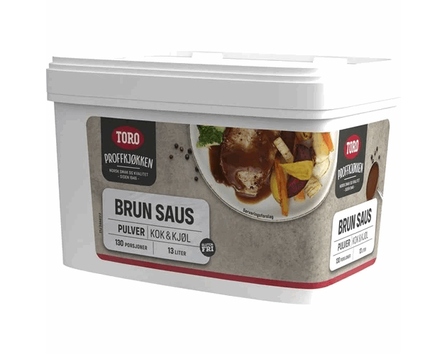 Toro brun saus glutenfri 730g
