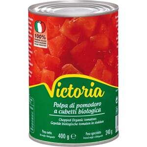 Tomater Hakkede Italiensk Økol.   400g