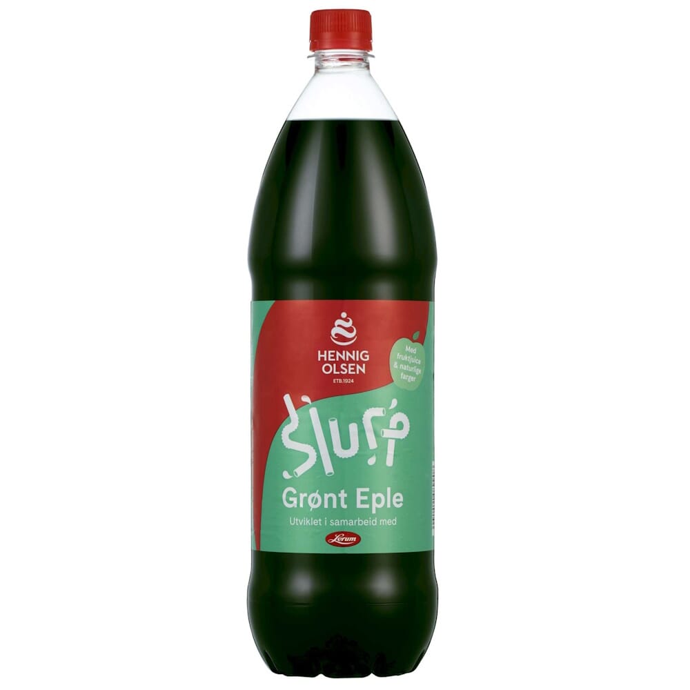 Slurp grønt eple slush 1,5l - Kjøpmannen På Nett