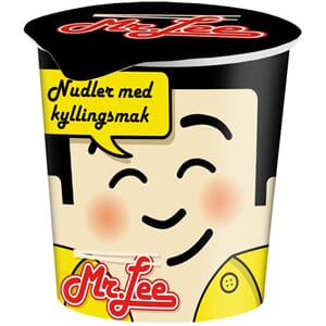 Mr. lee nudler kopp kyllingsmak 65g
