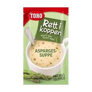 Aspargessuppe rett i koppen 20g