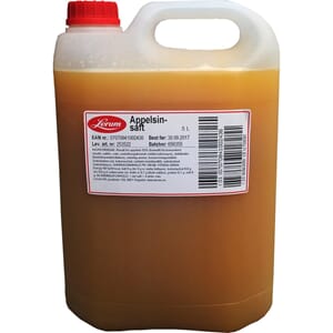 Appelsinsaft 20% sukker 5l