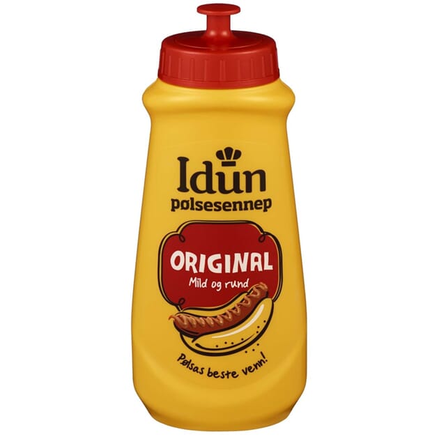 Idun sennep 490g