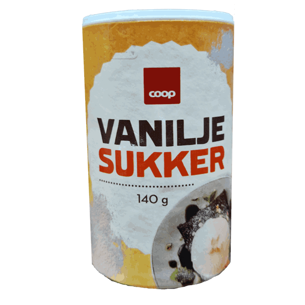Vaniljesukker coop 140g
