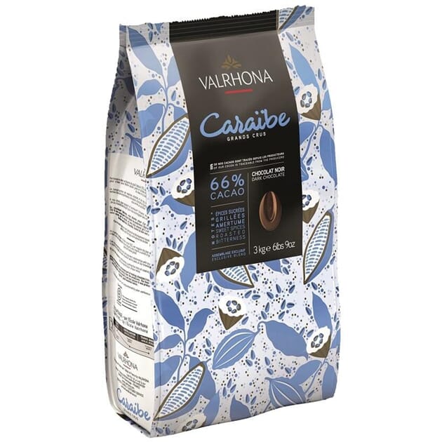 Valrhona caraibe 66% 3kg