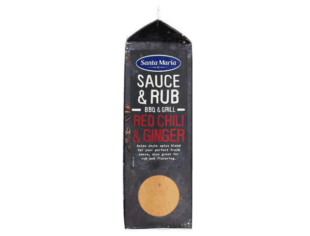 Bbq sauce & rub mix red 490g
