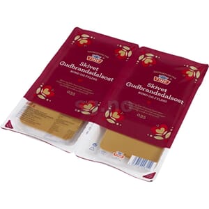 Gudbransdalsost g35 hotellbrett