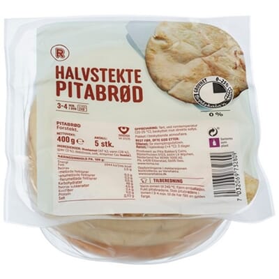 Pitabrød 400g