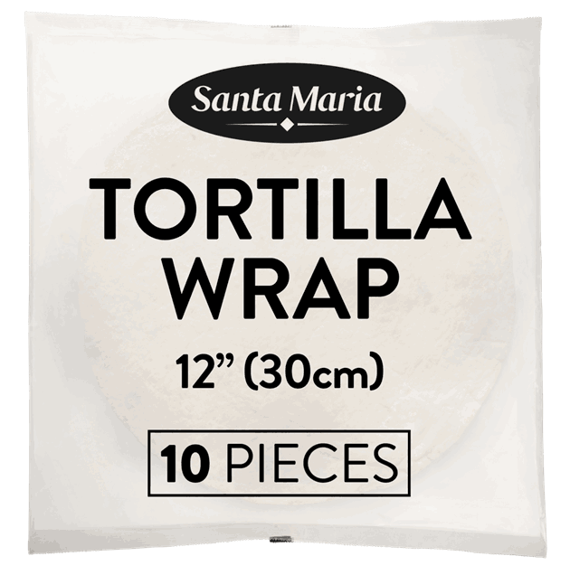 Tortilla wrap 12" 10stk 900g