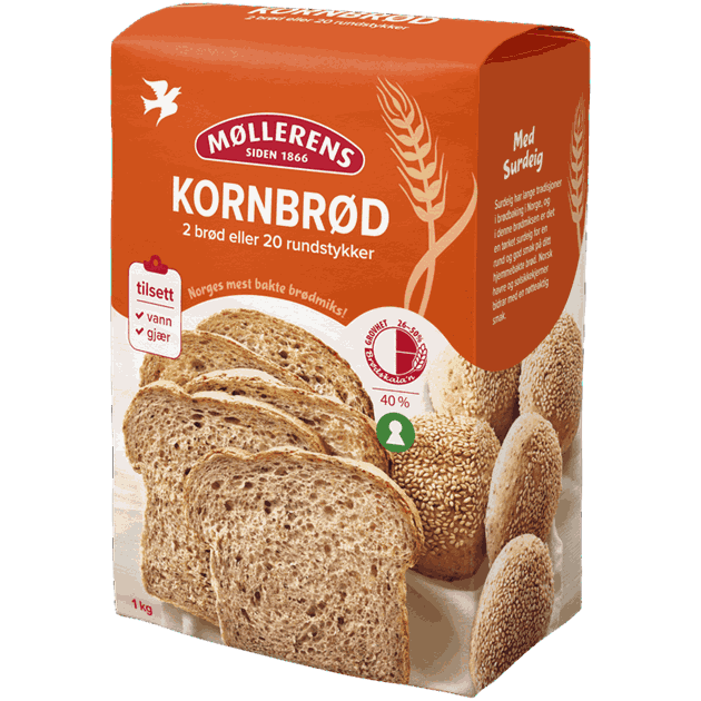 Kornbrød melmiks 1 kg