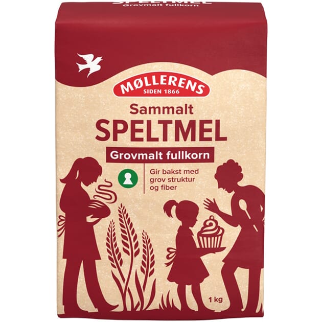 Speltmel sammalt 1kg