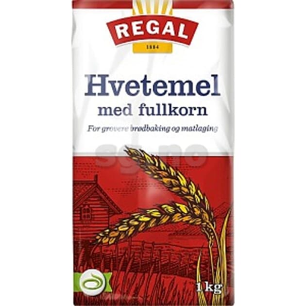 Fullkorn hvetemel 1kg
