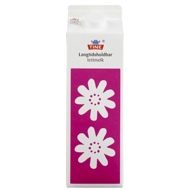 Tine langtidsholdbar lett melk 1l