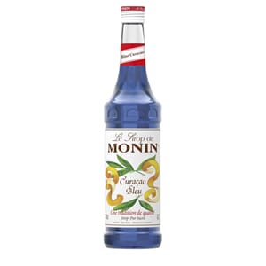 Monin blue curacao syrup 70cl