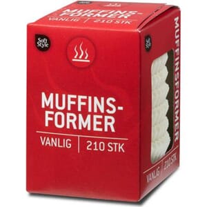 Muffinsformer 210 Stk Normal Størrelse