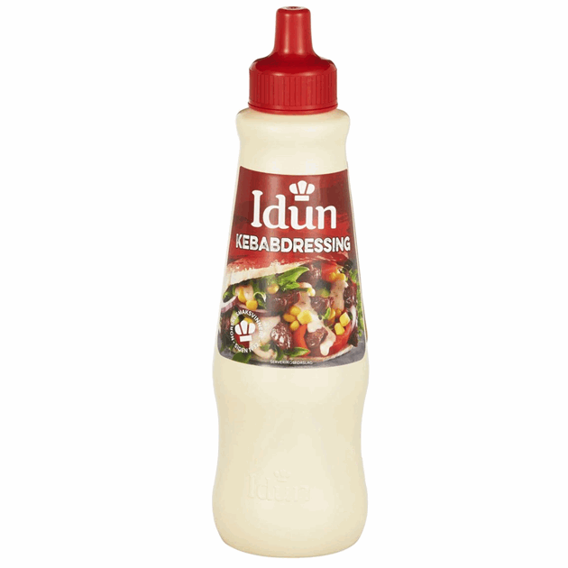 Idun kebab dressing mild 825g