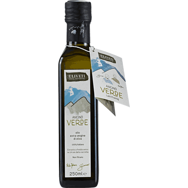 Uliveti verde ekstra virgin olivenolje 250ml