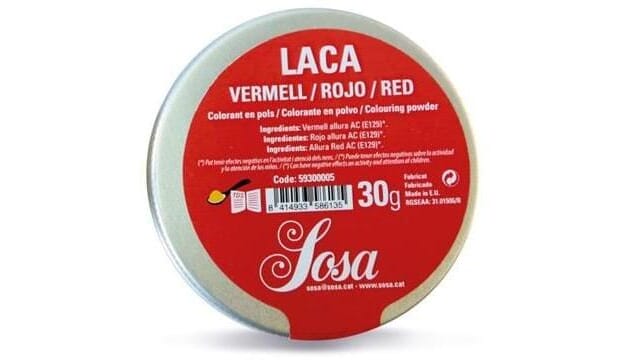 Sosa pulver rødt fettoppløselig 20g