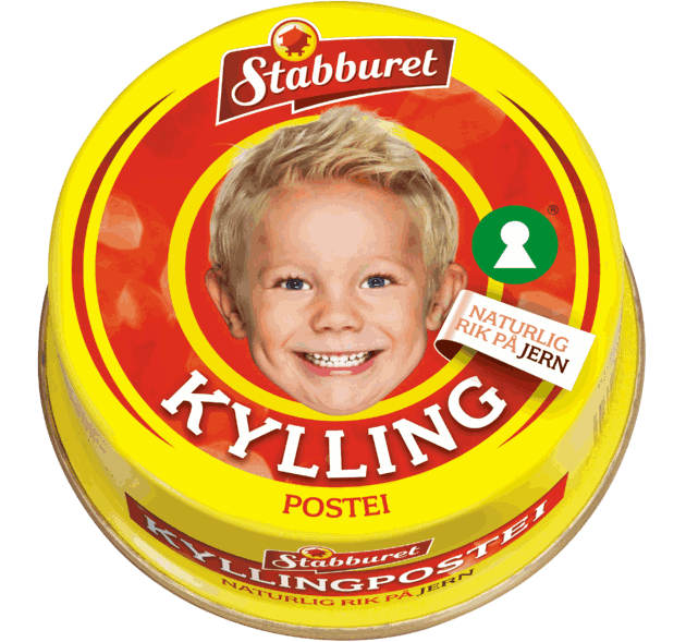 Kyllingpostei 100g stabburet