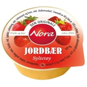 Jordbærsyltetøy kuvert 80x24g