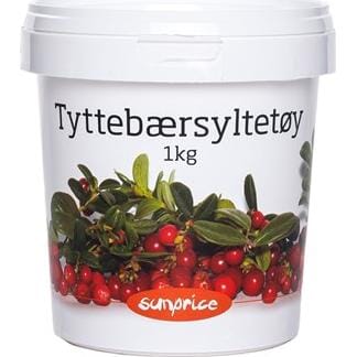 Tyttebærsyltetøy 1kg