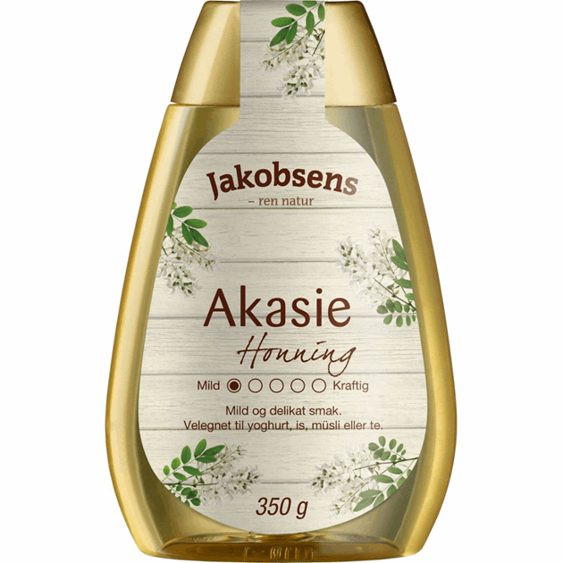 Akasiehonning flytende Jakobsen 350g