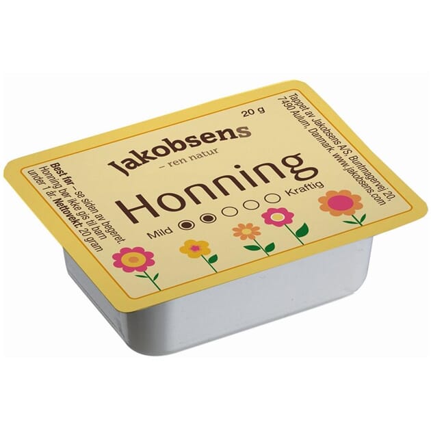 Honning porsjonspakning 20g 140stk