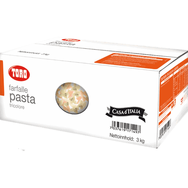 Farfalle tricolore 3kg