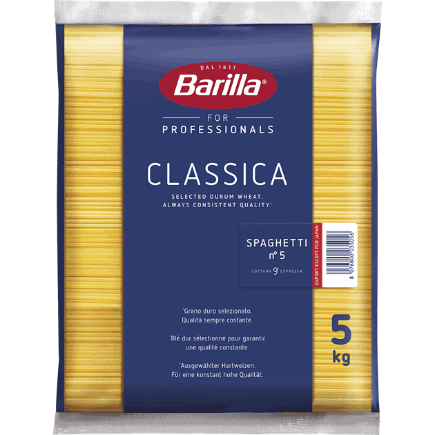Barilla spaghetti 5kg