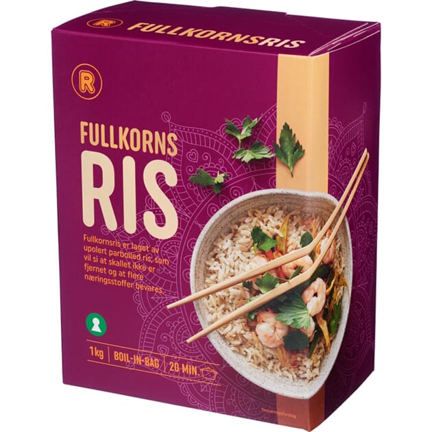 Fullkornsris bib 8x125g