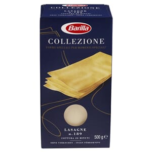 Lasagneplater collezione 500g