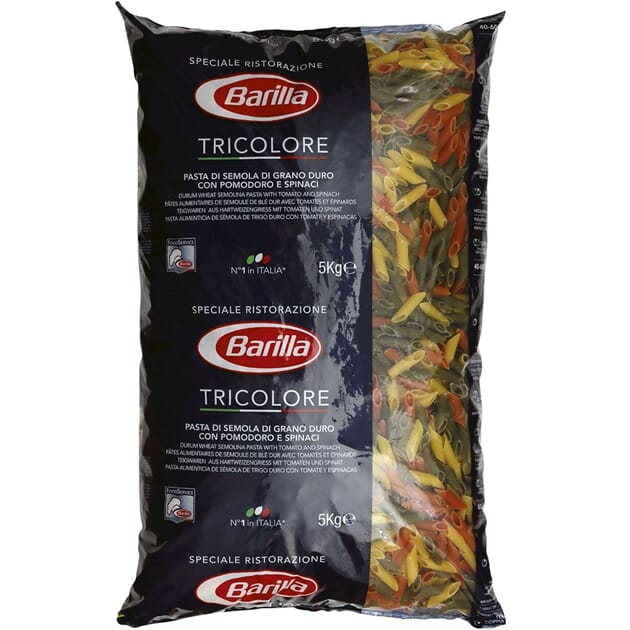 Mezze penne tricolore 5kg
