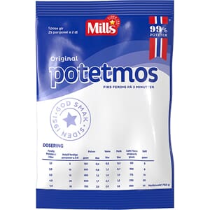 Potetmos 750g