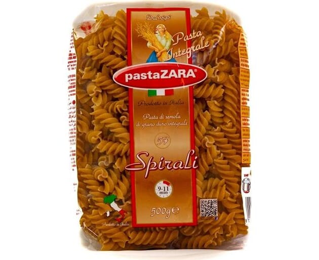 Fusilli fullkorn 500g