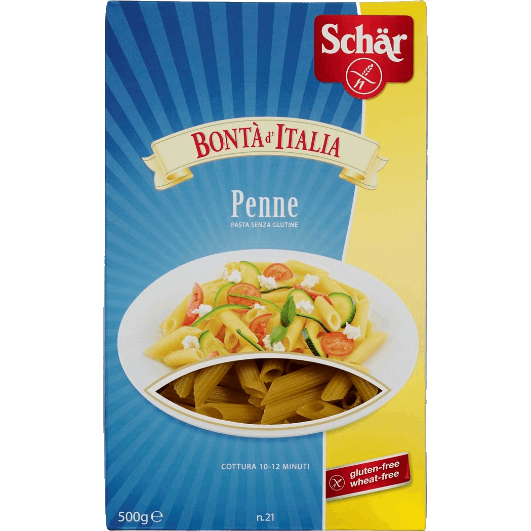 Pasta Penne Glutenfri 500g