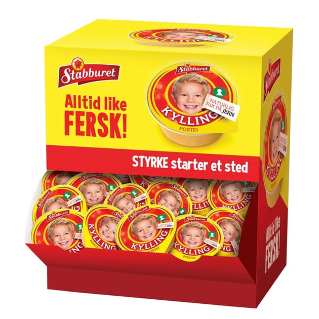 Kyllingpostei kuvert 70x22g