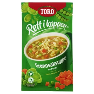 Grønnsak & Pasta 20g Rett I Koppen