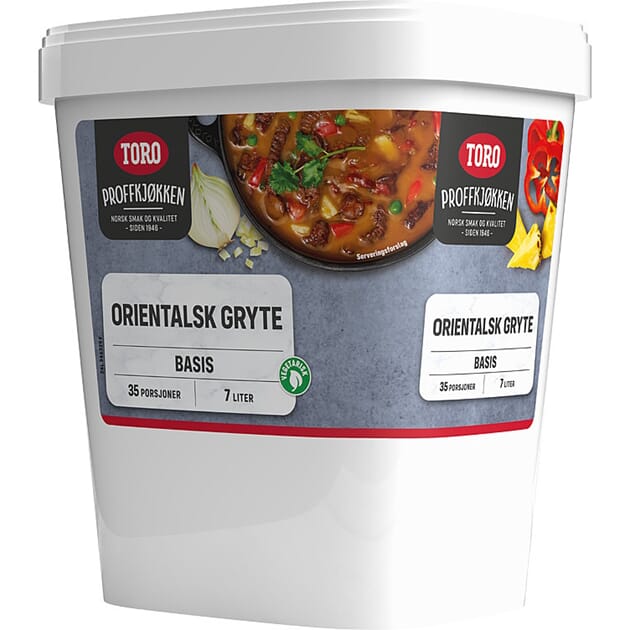 Orientalsk gryte toro 7l 1,225kg