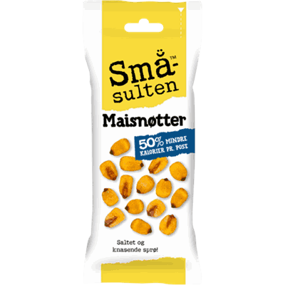 Småsulten Maisnøtter 35g