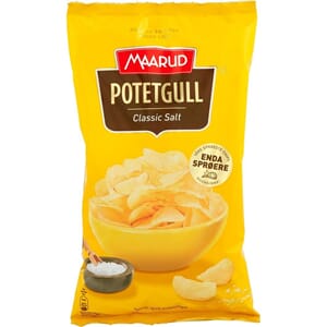 Potetgull Classic Salt 240g