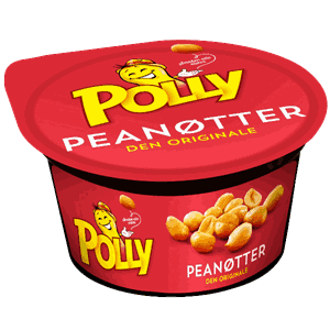Polly Peanøtter I Beger       100g