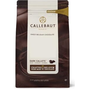 Callebaut Sjokolade Mørk 2,5kg
