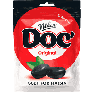 Doc Original Sukkerfri 50g
