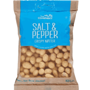 Peanøtter Salt & Pepper 150g