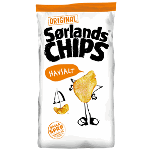 Sørlandschips Havsalt 190g