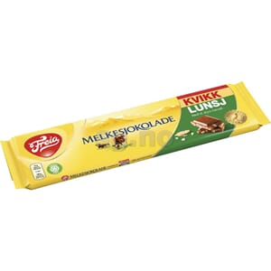 Freia Melkesjokolade Med Kvikk Lunsj 200g