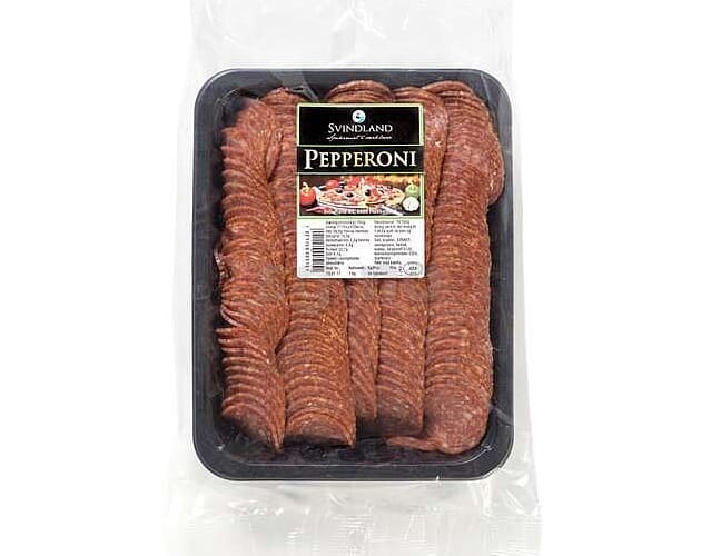 Pepperoni skåret 1 kg