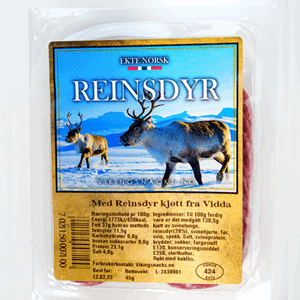 Vikingsnacks reinsdyrpølse bx 45g