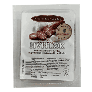 PM Vikingsnacks hvitløk 45g