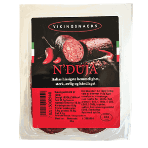 Vikingsnacks nduja bx 45g